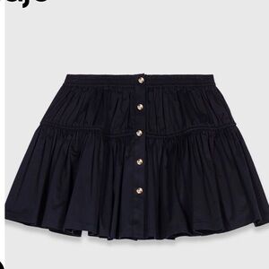 Mini elasticated waist skirt